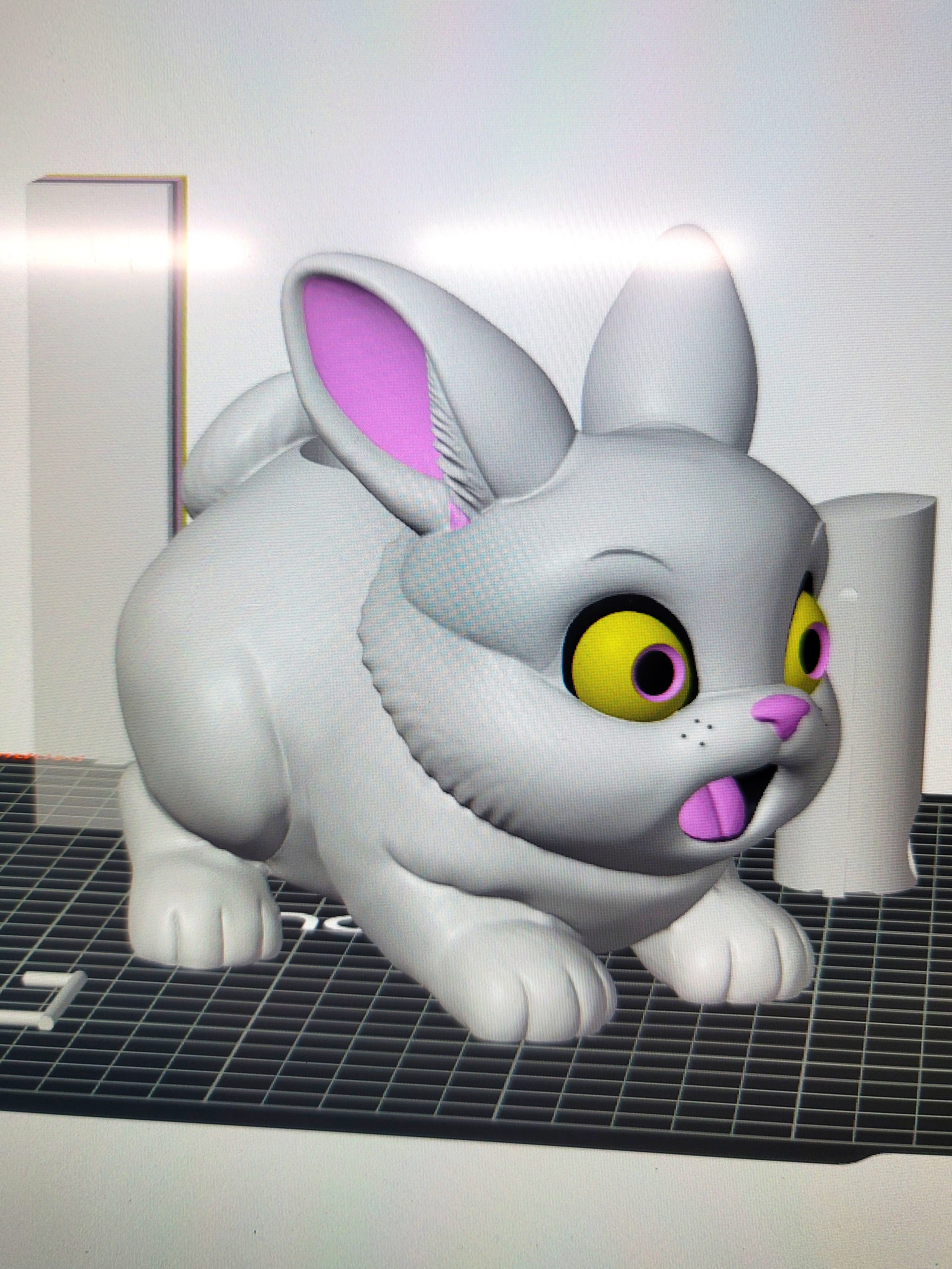Jelly Bean Pooping Bunny 3d model