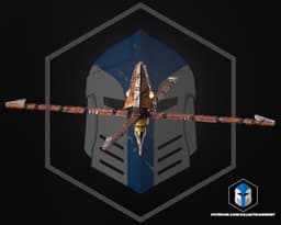 Flexi-Trident Class Assault Ship - 3D Print Files 3d model