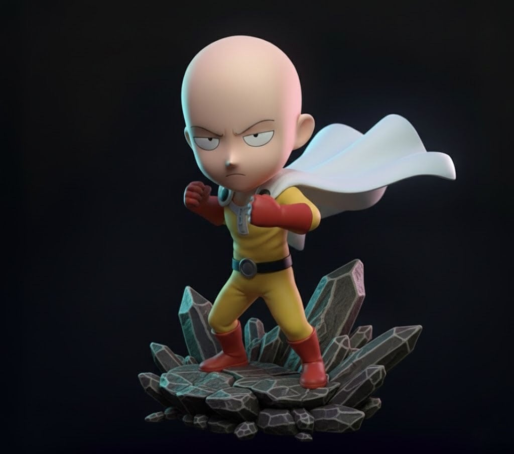 Saitama – Chibi STL 3d model
