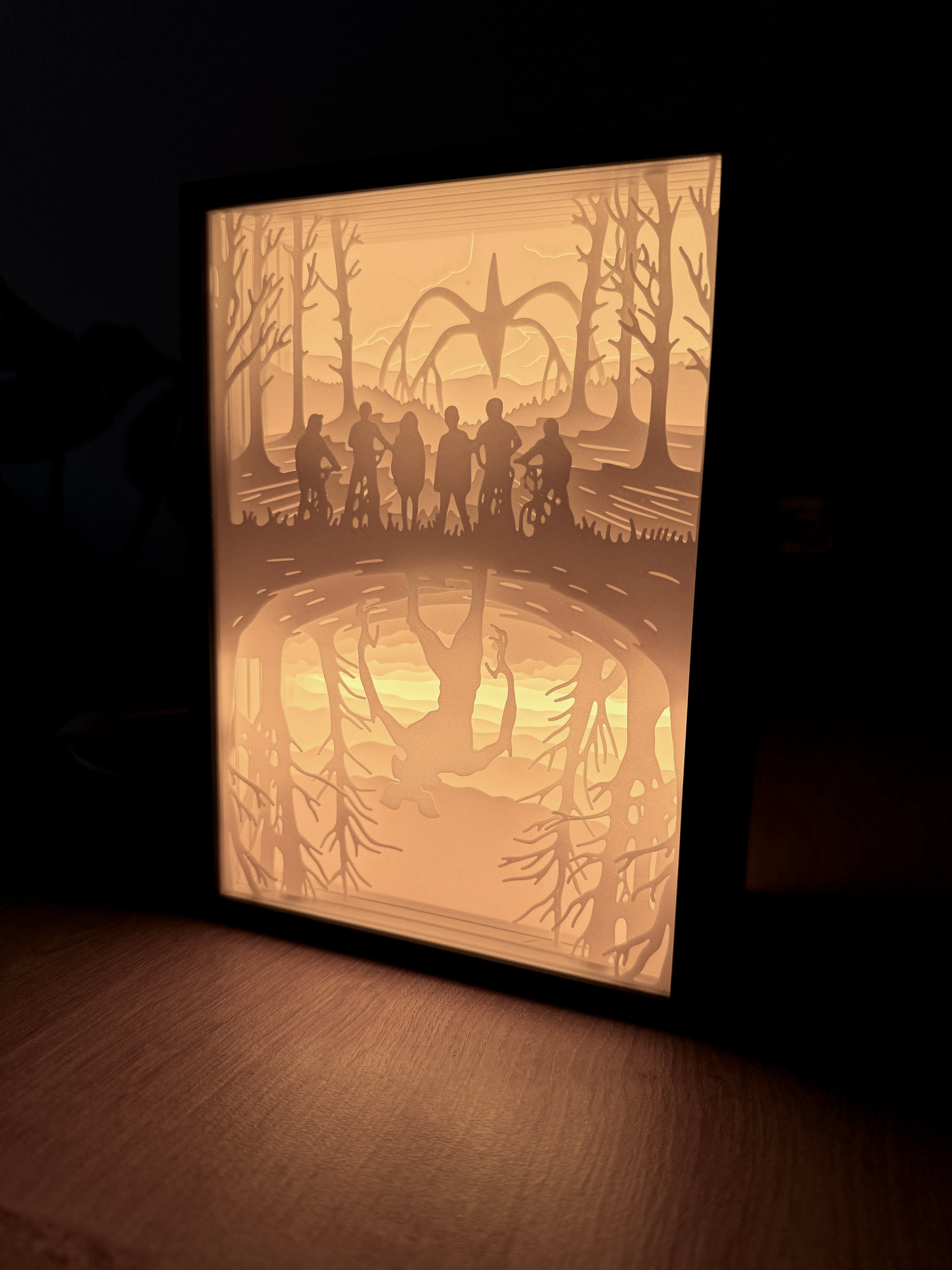 Stranger Things Light Box Lamp 3d model