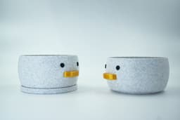 Mini Duck Planter 3d model