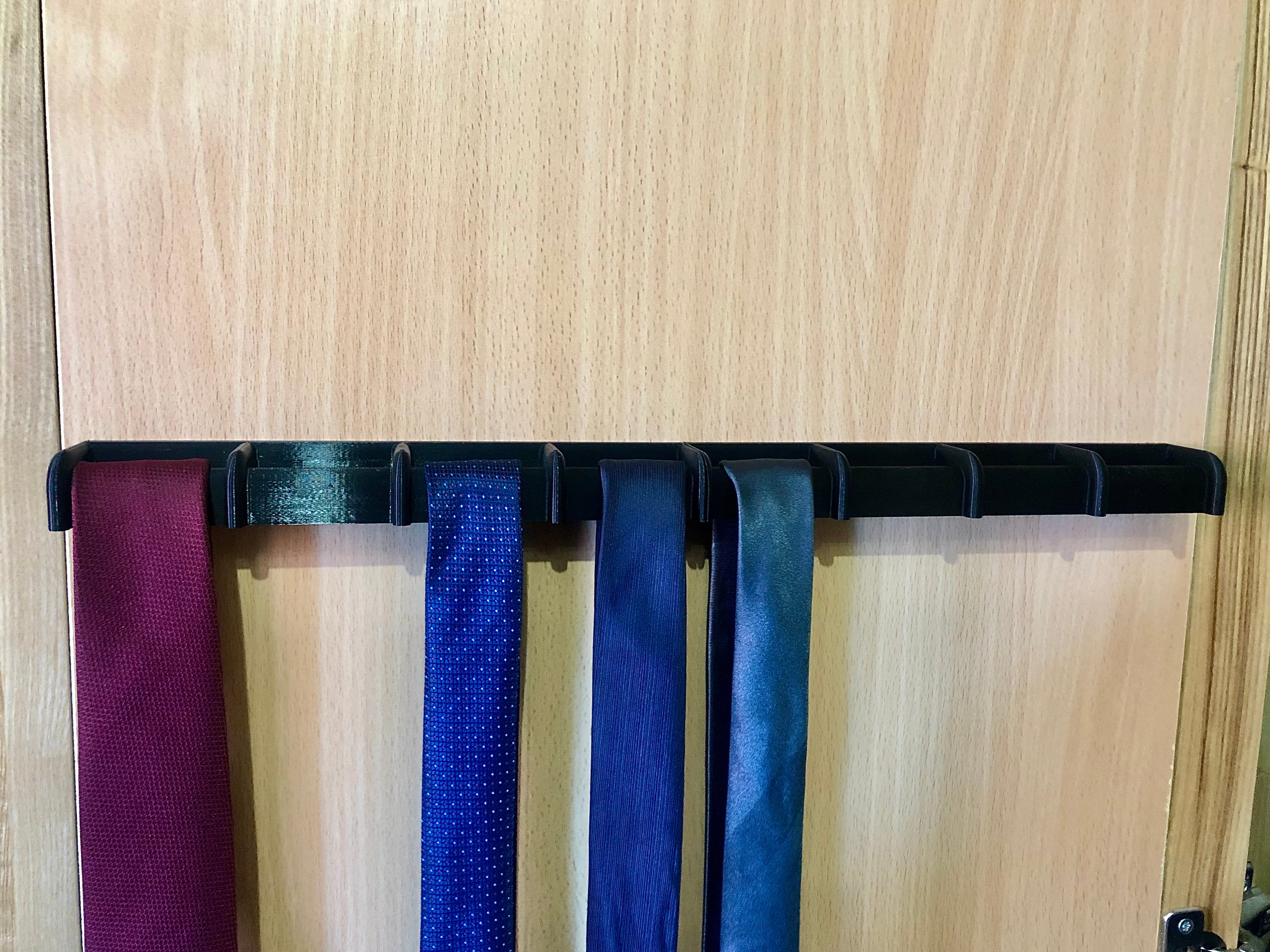 Double Tie Rack.3mf 3d model