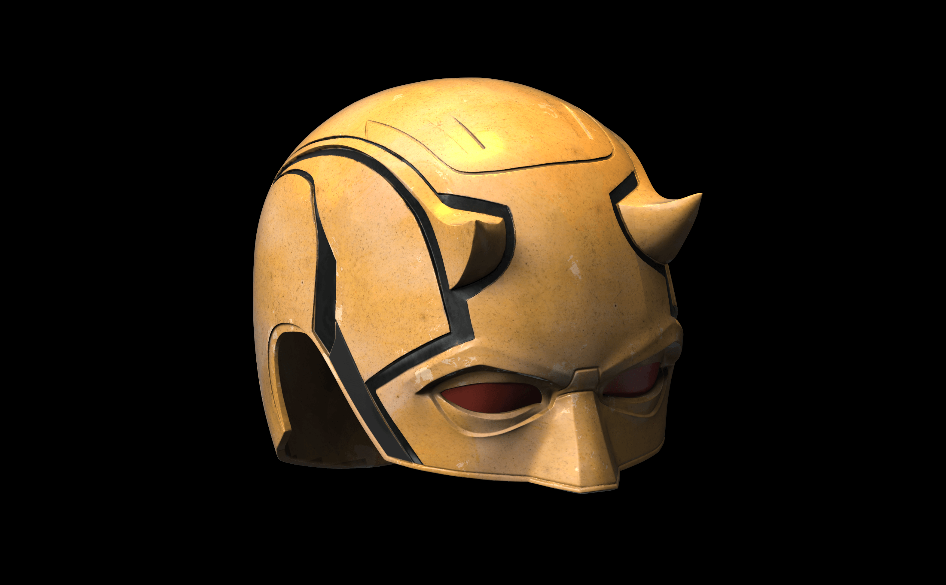 Daredevil Matt Murdock Helmet 3d model