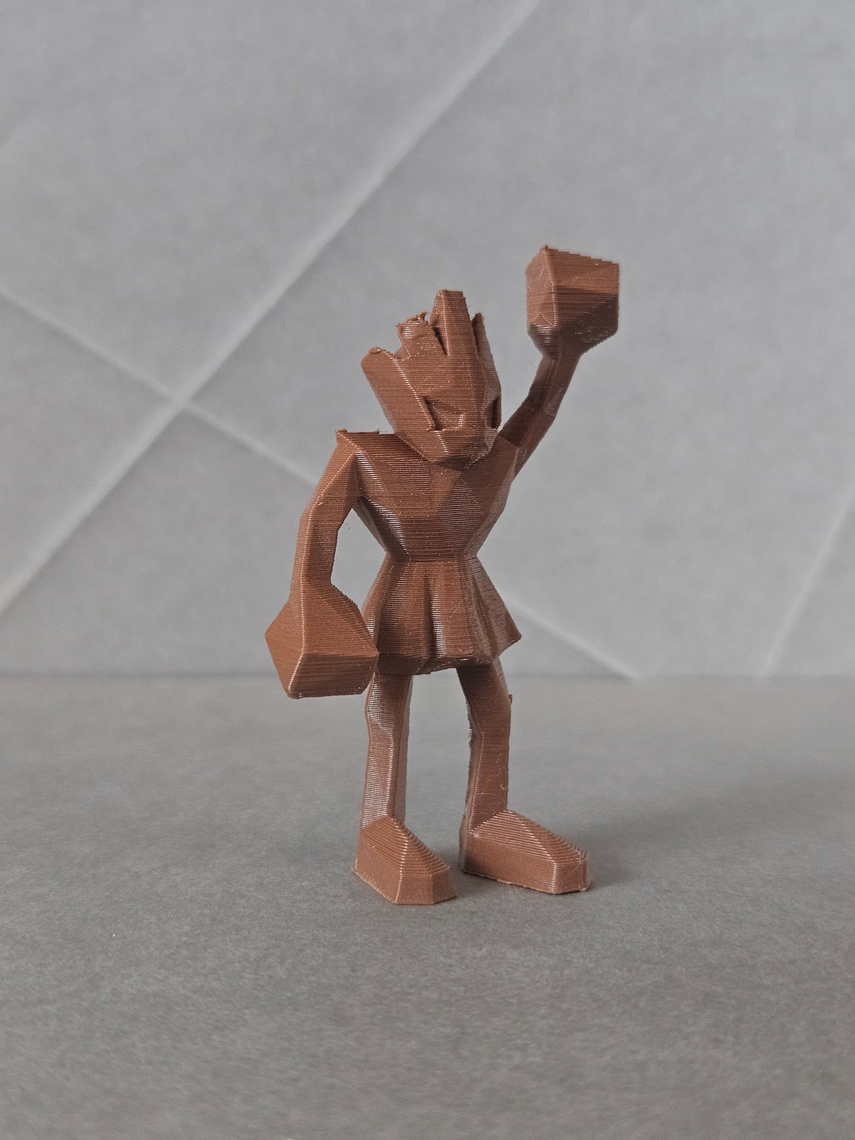 Hitmonchan Low Poly Pokemon 3d model