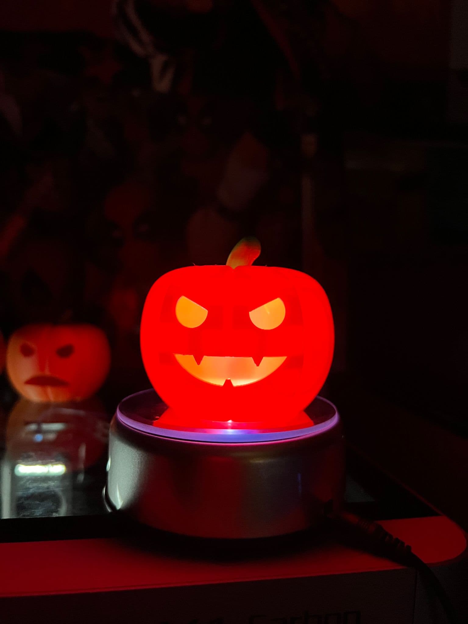 Pumpkin Pals - Jack O Lantern - Angry 3d model