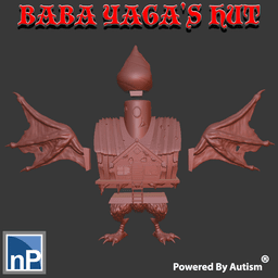 Baba Yaga's Hut 3d model