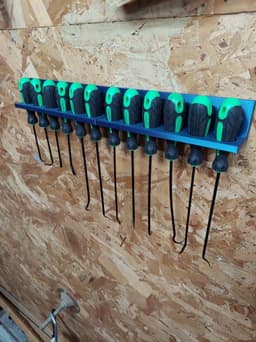 Tool Storage Rack 3d model
