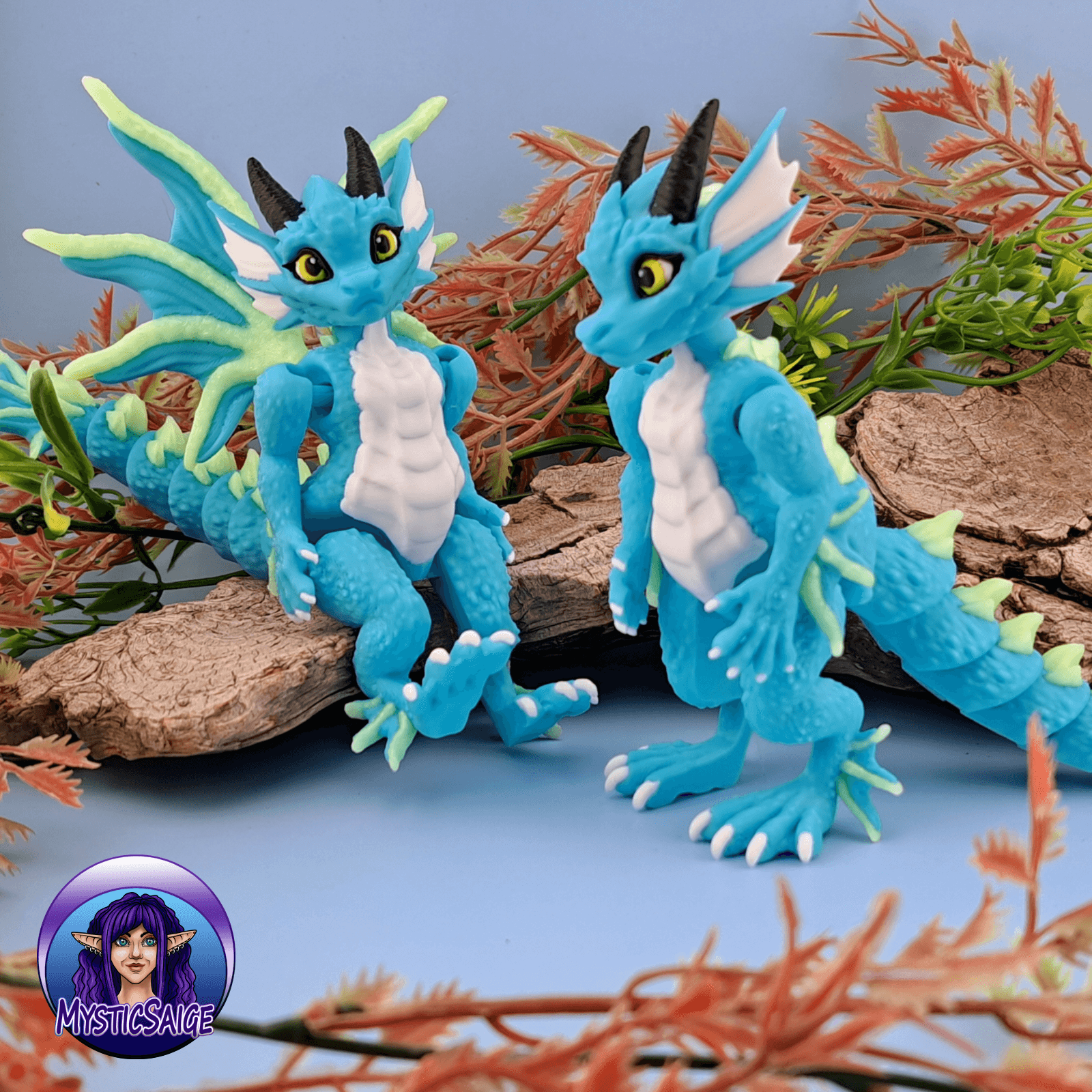 Luneari - Water Dragon 3d model