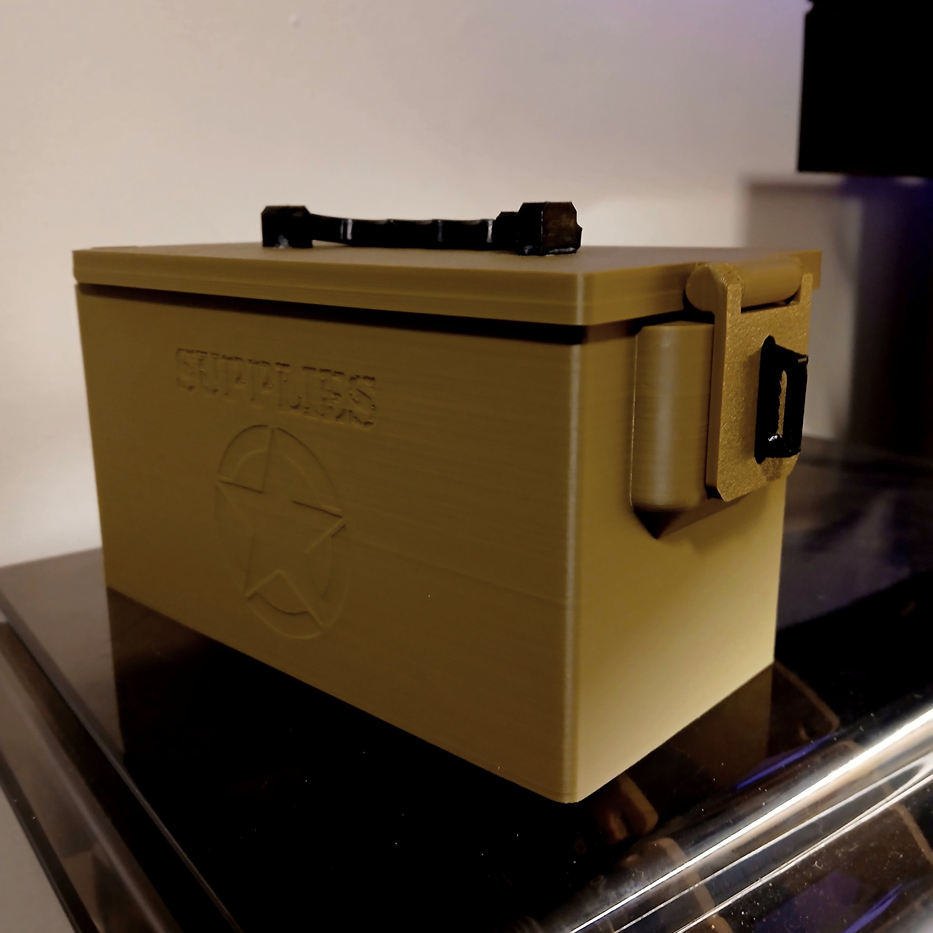 Military Supply Box 3d model