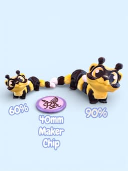 Rebel Buddy Ferret Bee 3d model