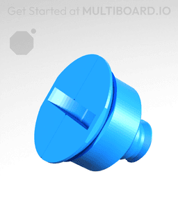 Double-Sided Lite Fix Point - Bolt-Locker 3d model