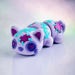 Stitched Cat 3d model
