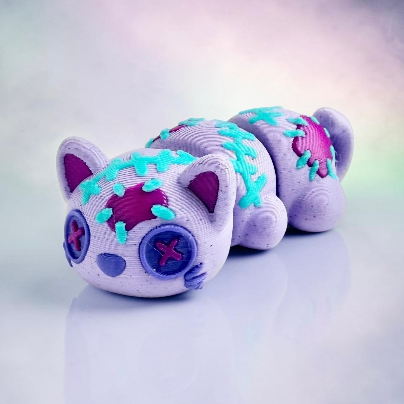 Stitched Cat 3d model