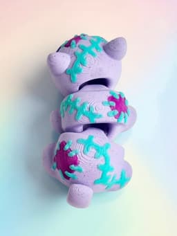 Stitched Cat 3d model