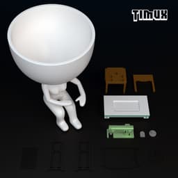 ROBERTA PLANT - SEWING MACHINE 3d model