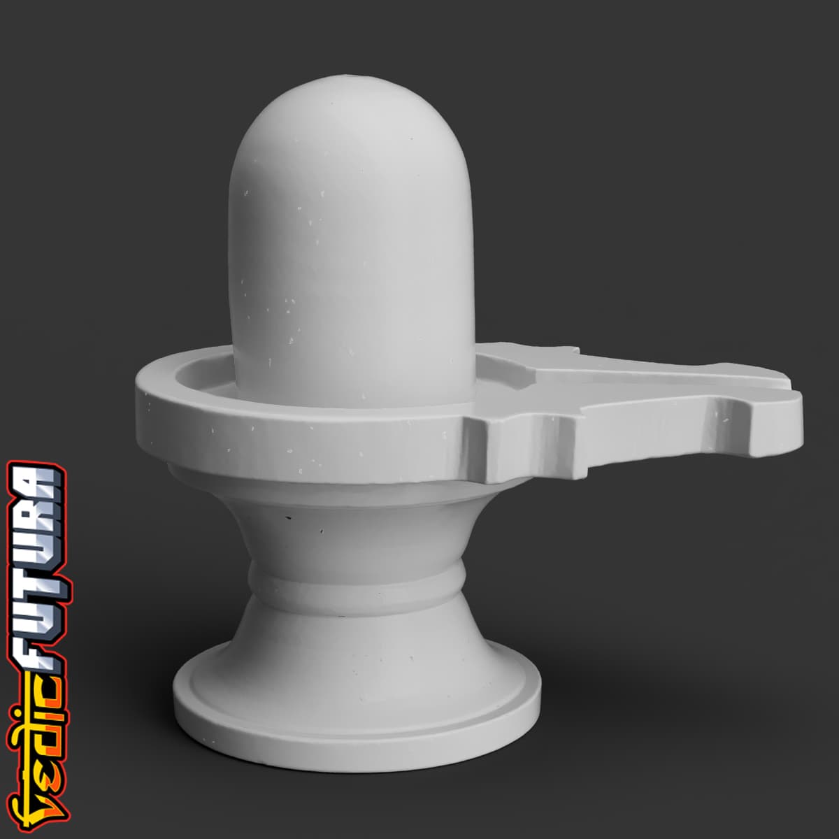 Shiva Lingam - Symbol of āformless Realityā 3d model
