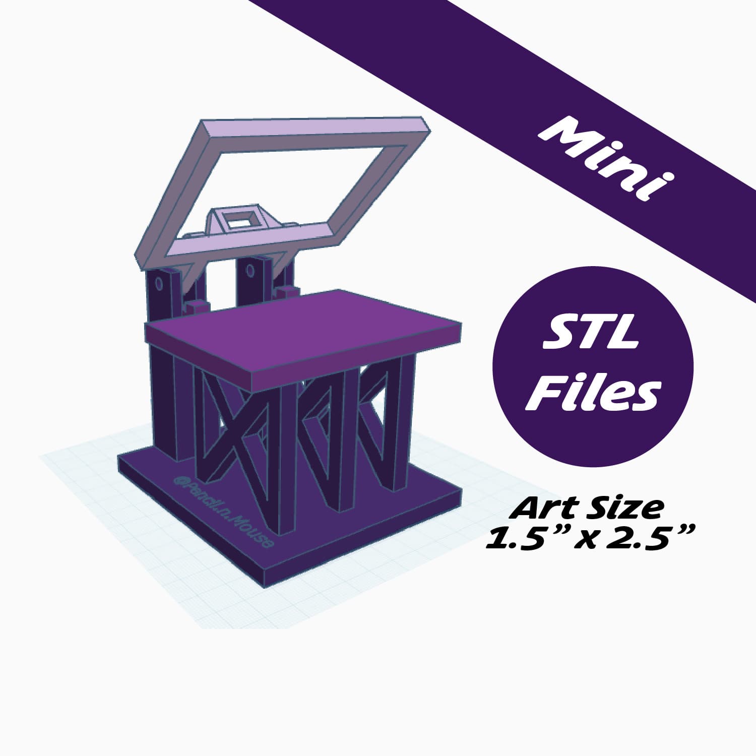 MINI Screen Printer 3d model