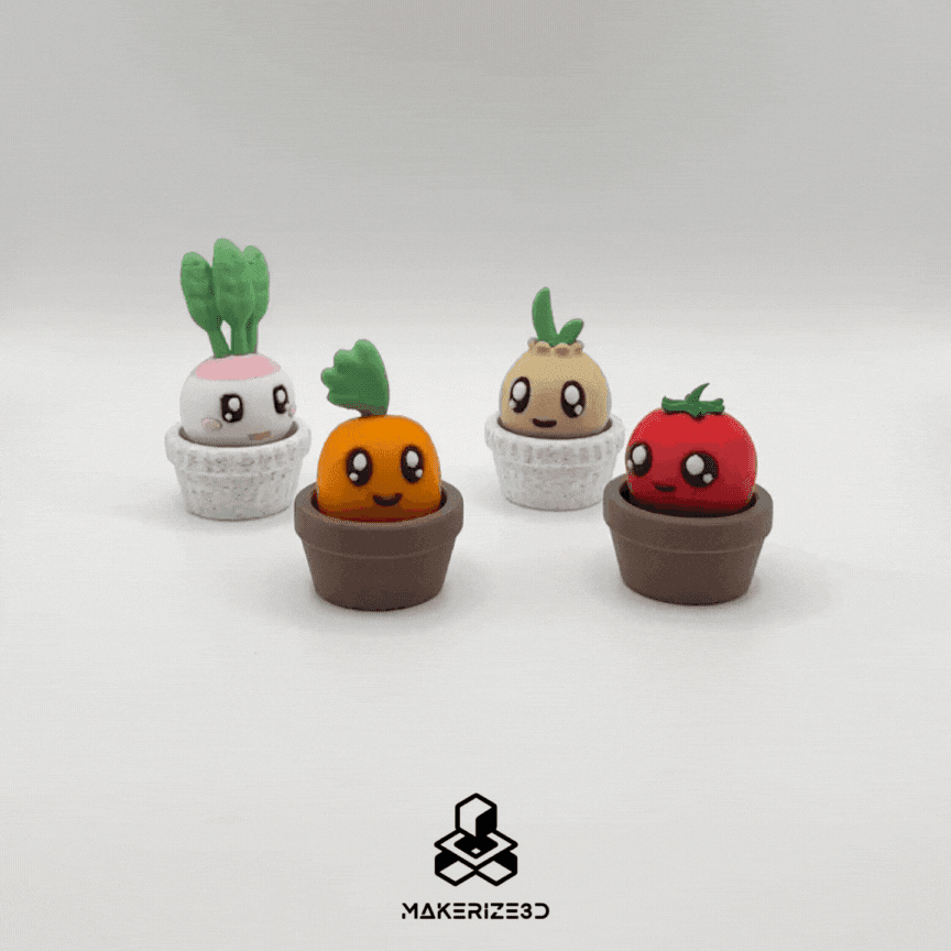 Veggie Clickers 3d model