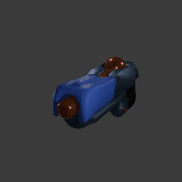 Elemental Sci-Fi Gun v2 3d model