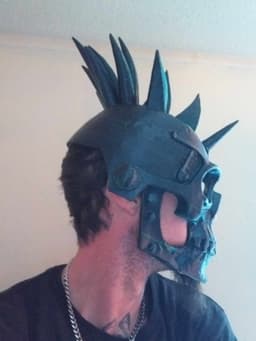 Punker Skull Mask.stl 3d model