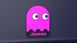 Pac-Man Ghost - LED Strip compatible 3d model