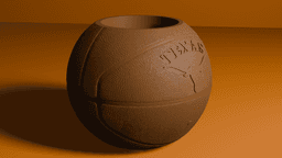 Texas Basketball Beer Can Holder 3d model