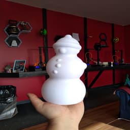 Cute snowman 3d model