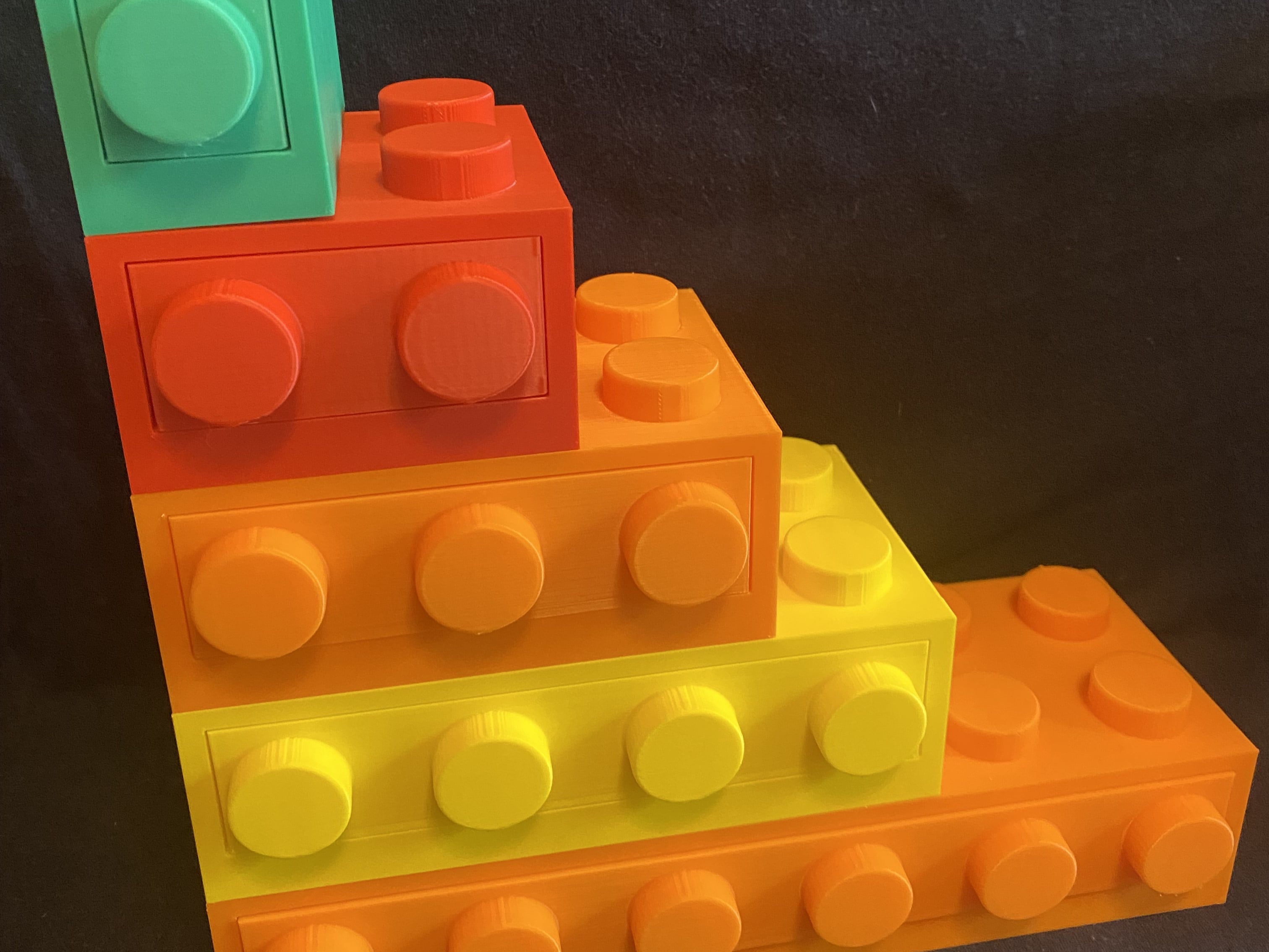 Brick Desktop Organization System 3d model