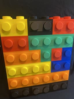 Brick Desktop Organization System 3d model
