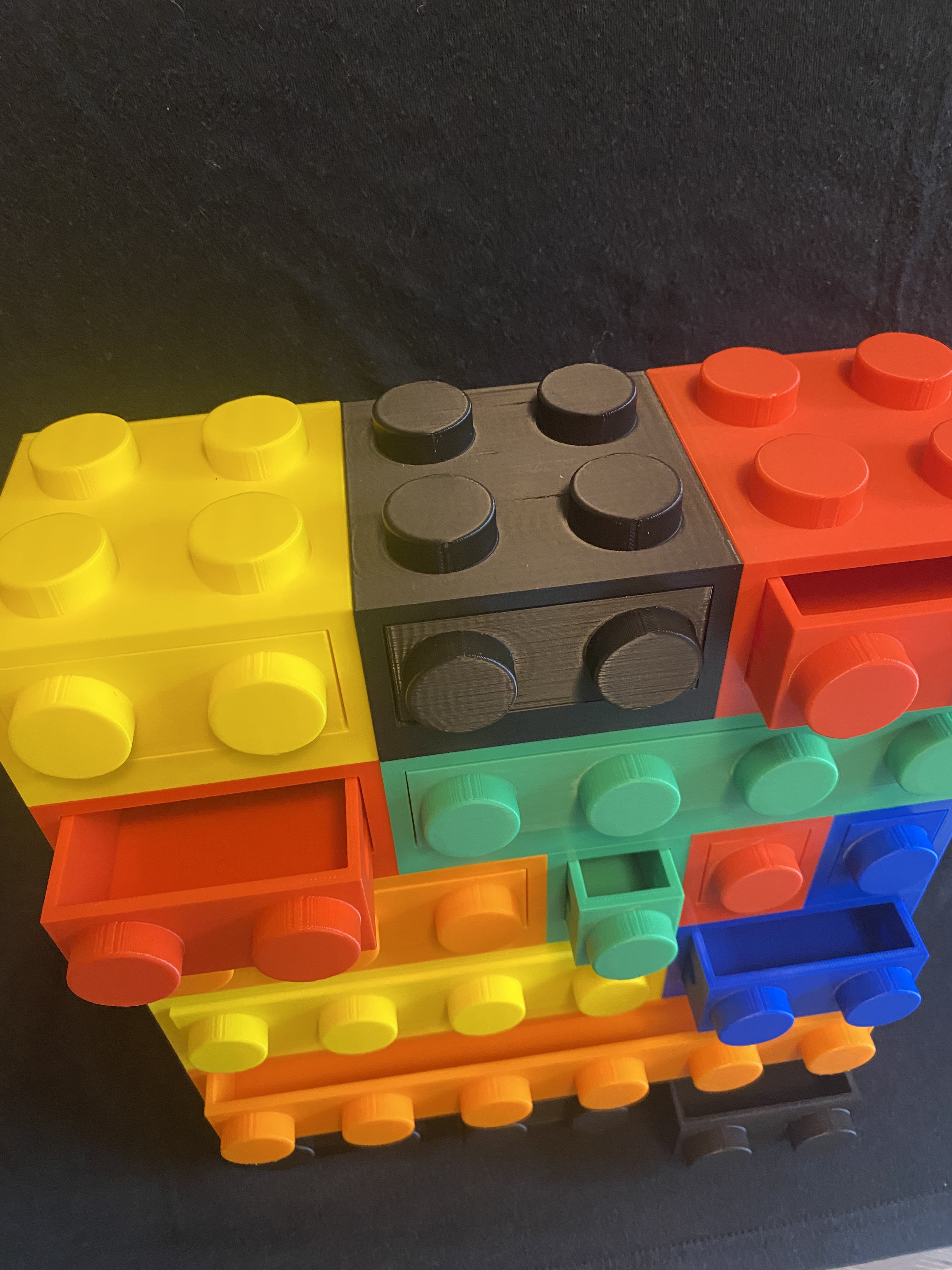 Brick Desktop Organization System 3d model
