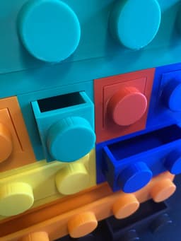 Brick Desktop Organization System 3d model
