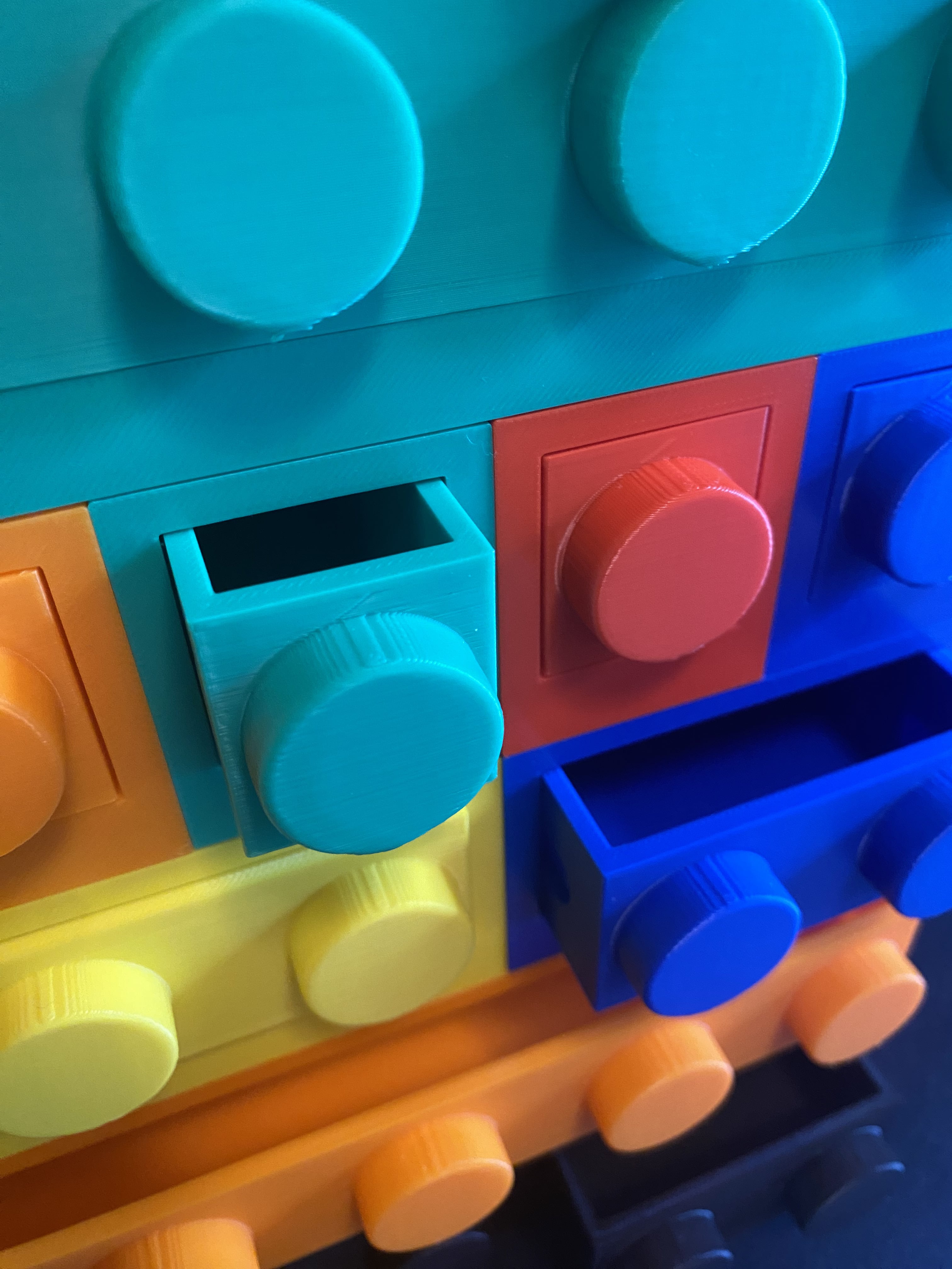 Brick Desktop Organization System 3d model