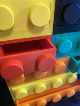 Brick Desktop Organization System 3d model