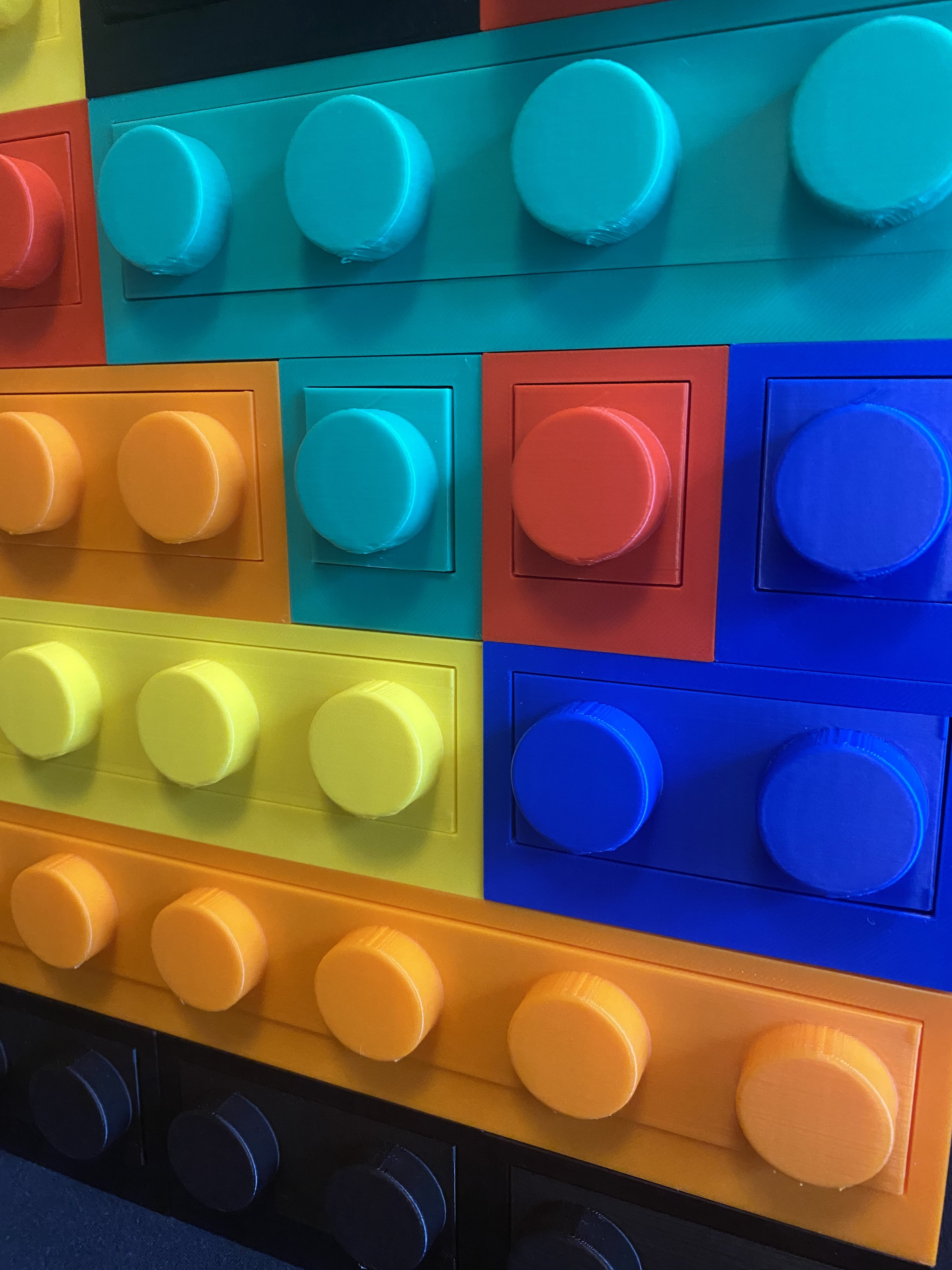 Brick Desktop Organization System 3d model