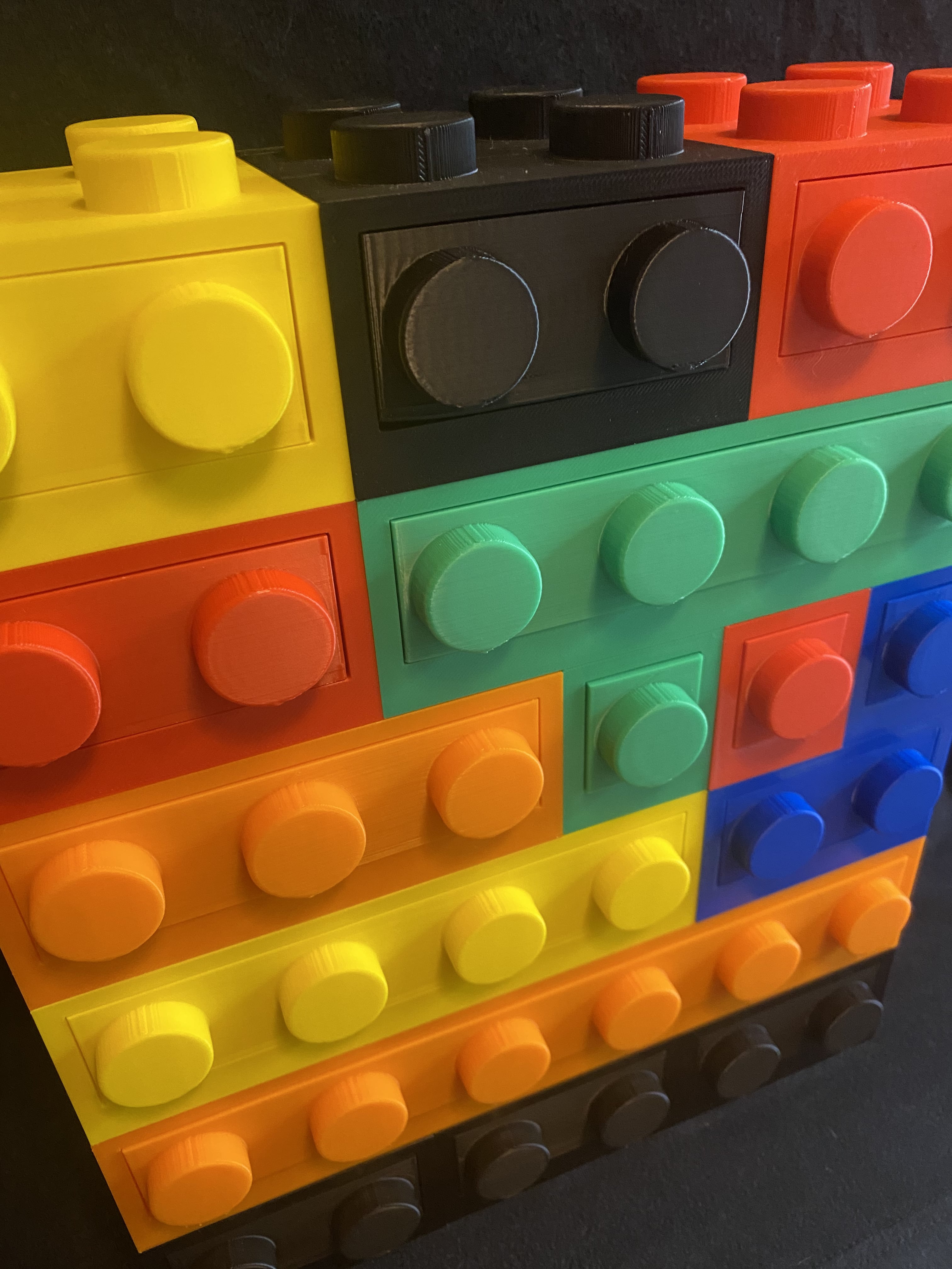 Brick Desktop Organization System 3d model