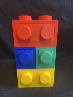 Brick Desktop Organization System 3d model