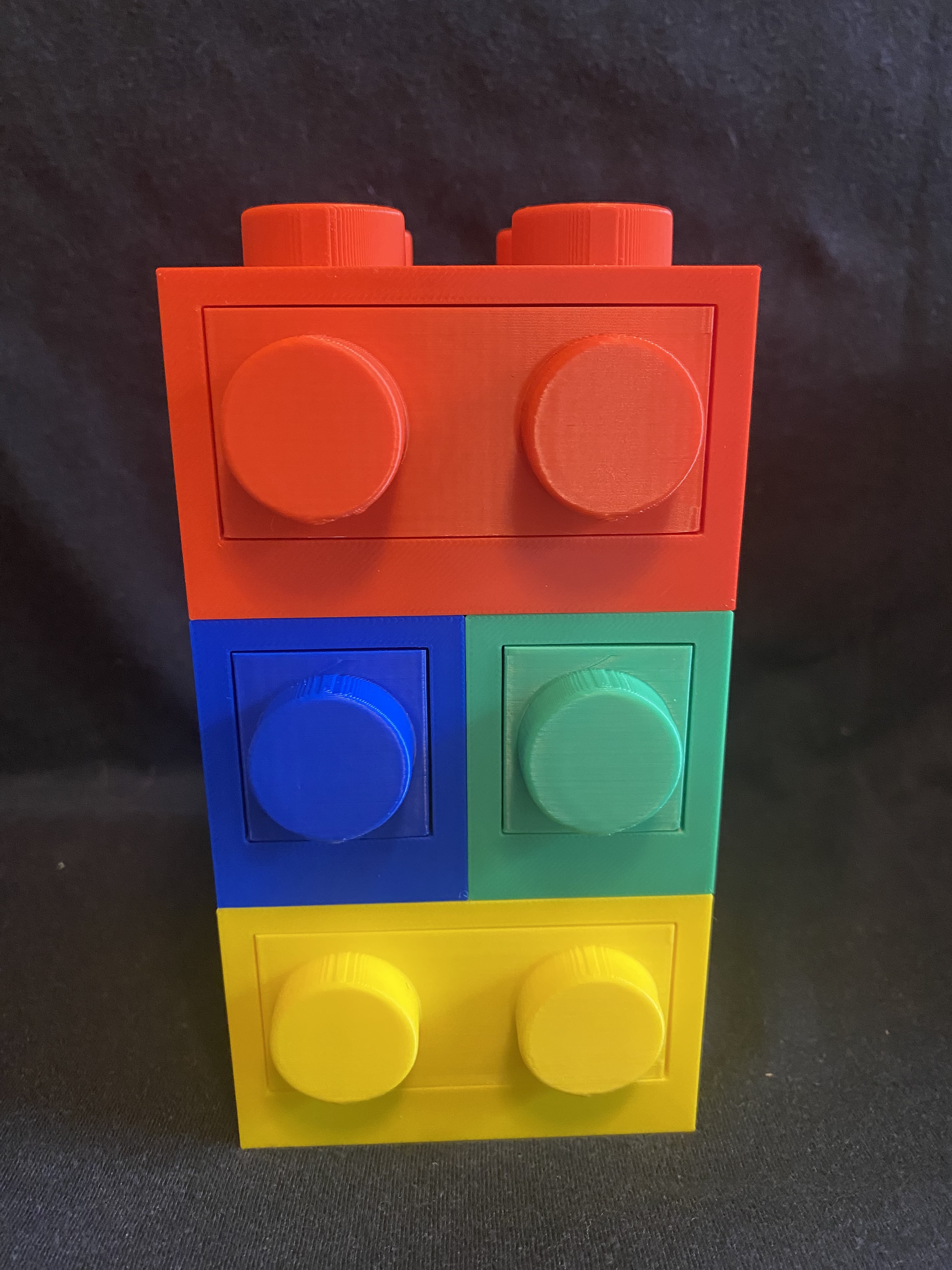 Brick Desktop Organization System 3d model