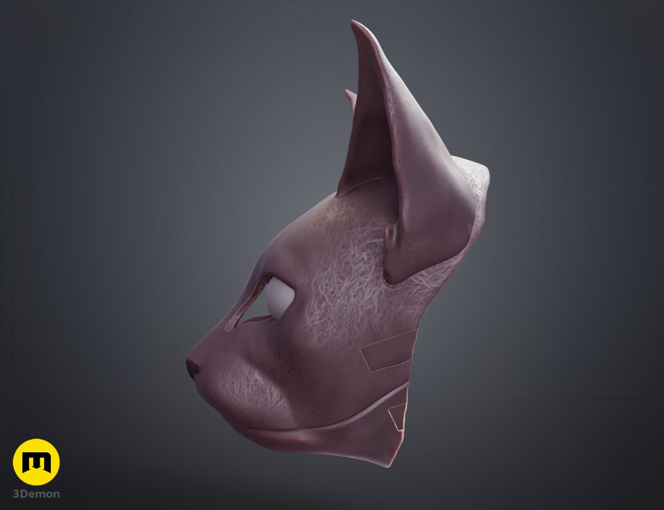 Cat head base 3d model