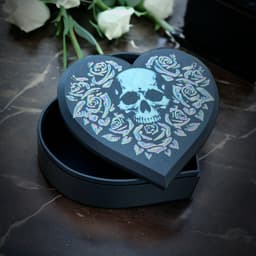 Skull Heart Box 3d model