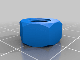 Blind hook to put on the lattice 3d model