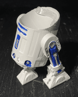 R2-D2-Tamagotchi cradle-body 3d model