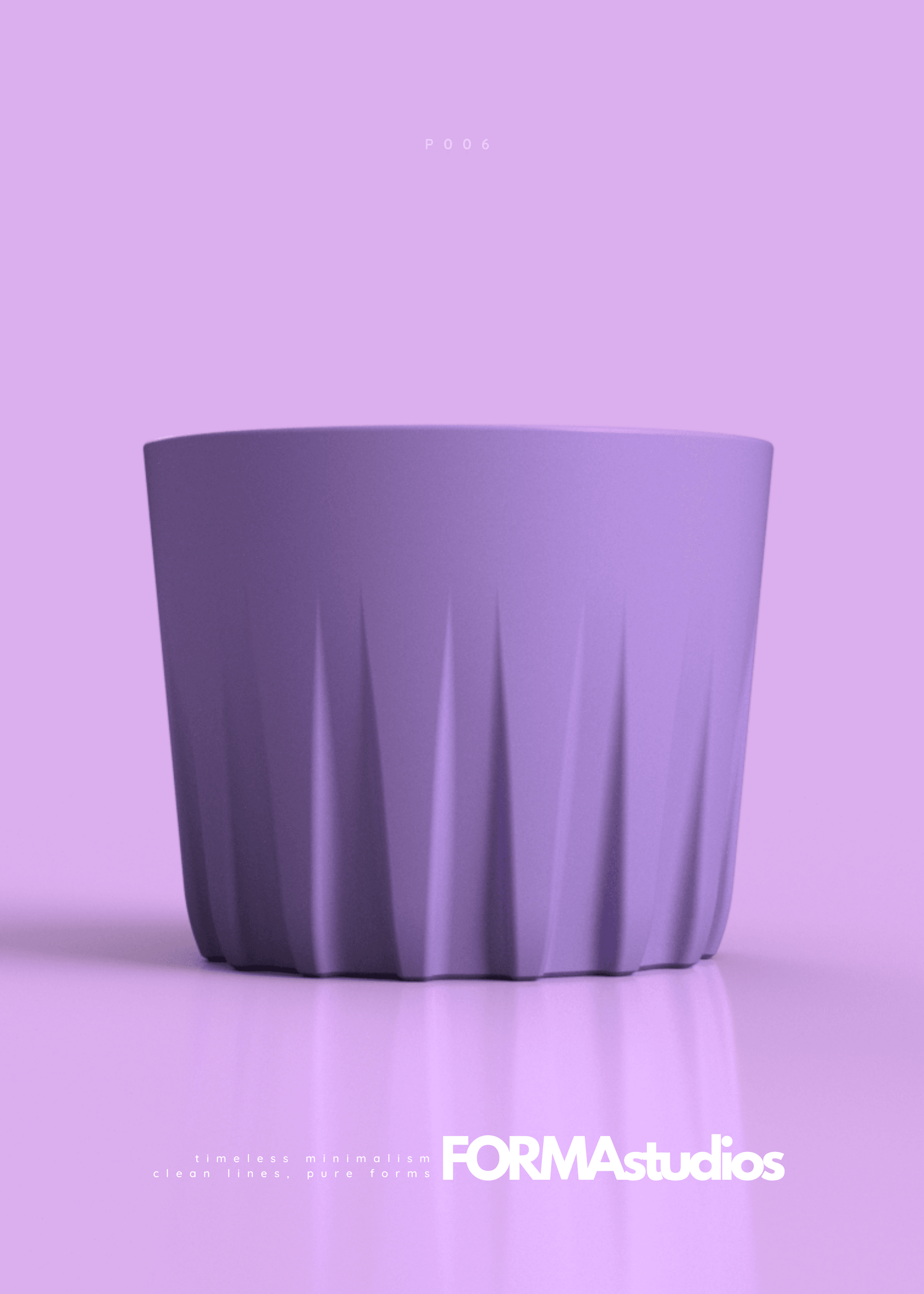 Planter - FORMAstudios P006 3d model