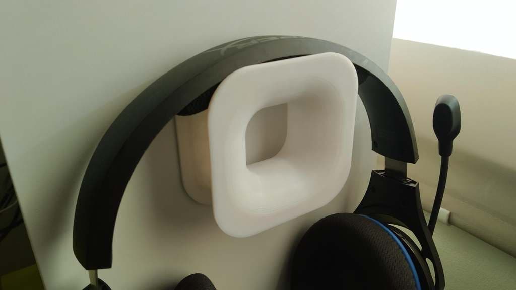 NZXT inspired headphone stand 3d model