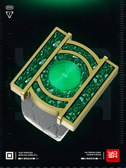 Space Guardian Ring 3D Printer STL File 3d model
