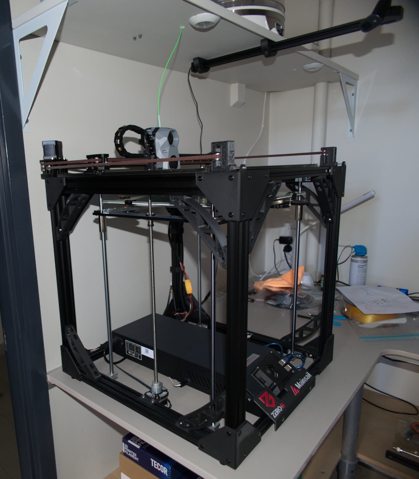 Thanks for sharing your corner bracket design. I had some small corner brackets already but your bigger brackets really locked up the frame nicely.