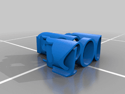 Poo Emoji - Flip Text 3d model