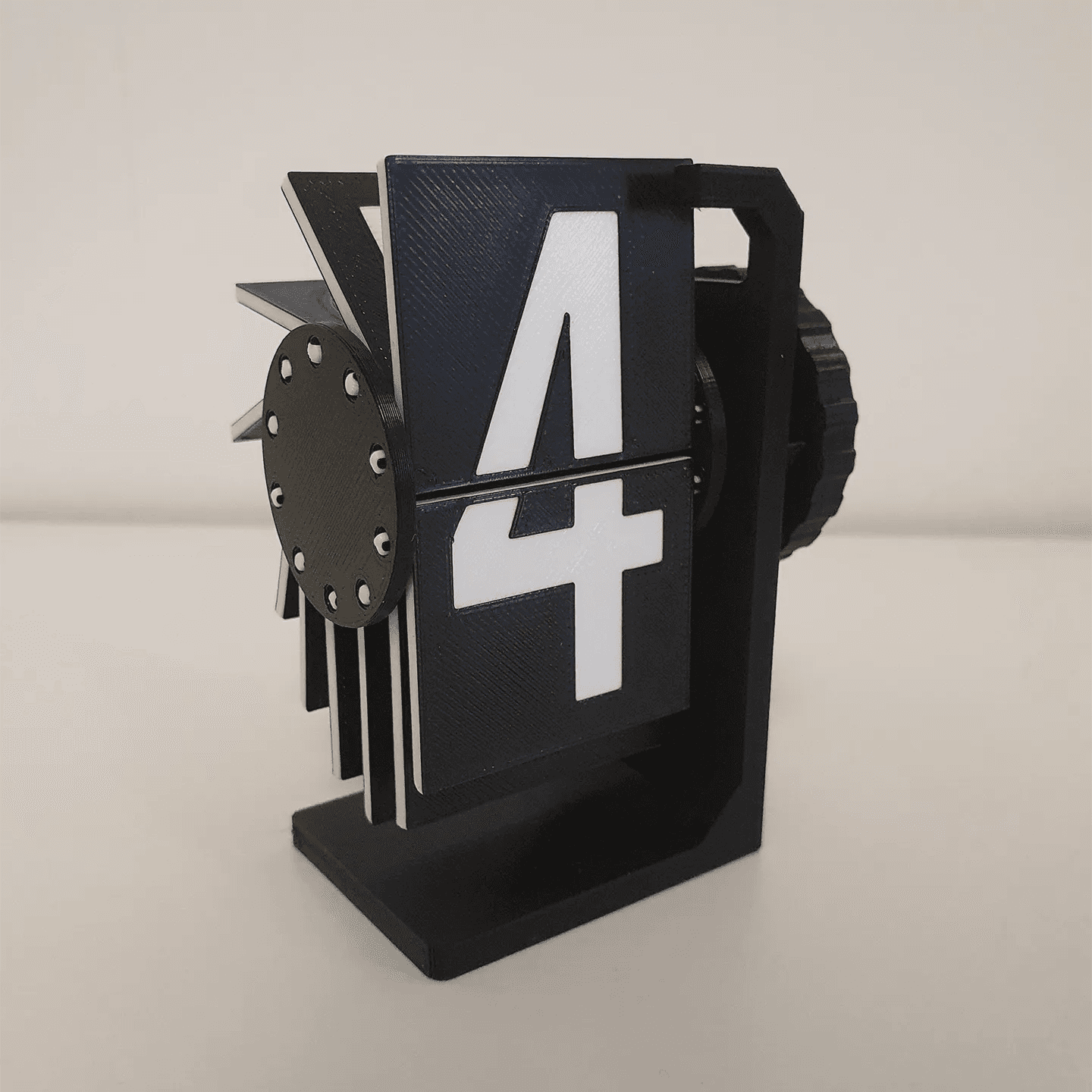 Split-flap counter - Fully printable 3d model