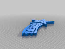 Christmas Star Decoration 3d model