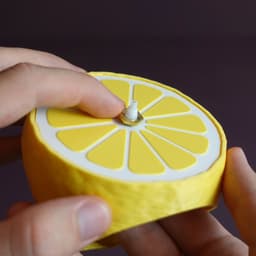 Citrus clock 3d model