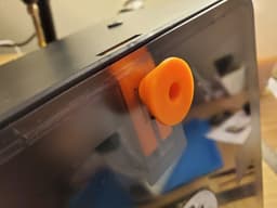 Latch & Knob for Eibos Filament Dryer 3d model